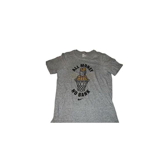 Boys Nike No Money All Bank Tee/Short Set Size Small - Picture 2 of 4